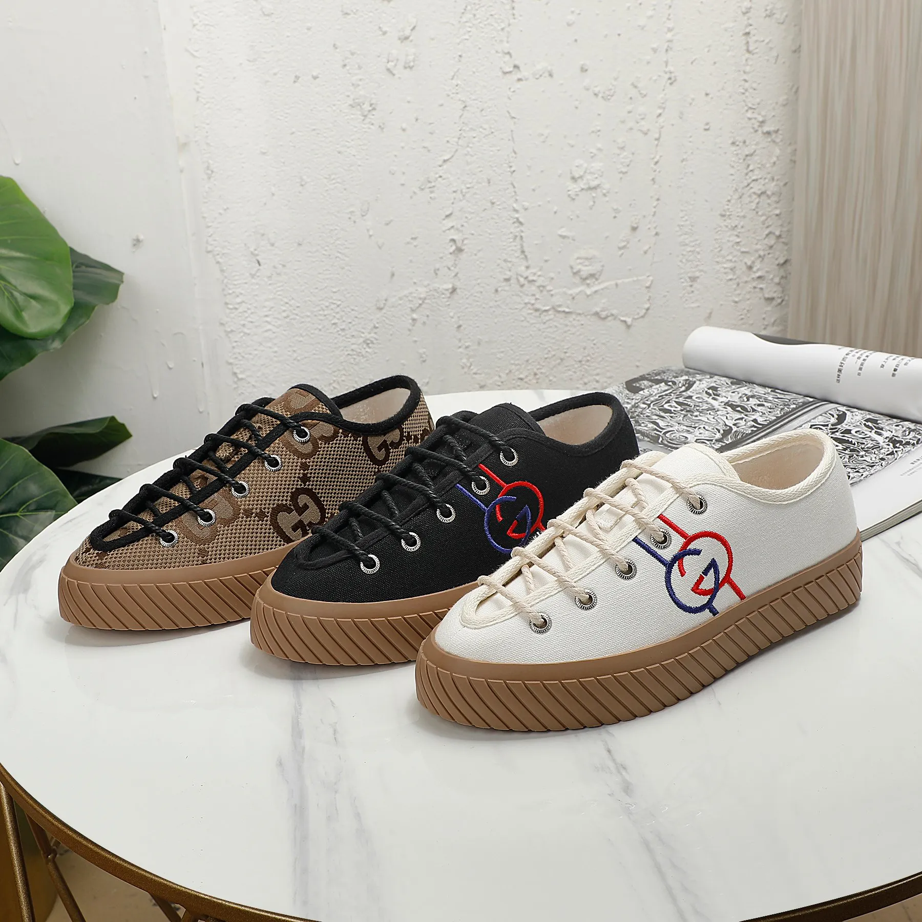 👟👟Ex-factory price 420👟👟 Men's size +10 GUCCI, couple style, other colors also available, you can also place an order with pictures
